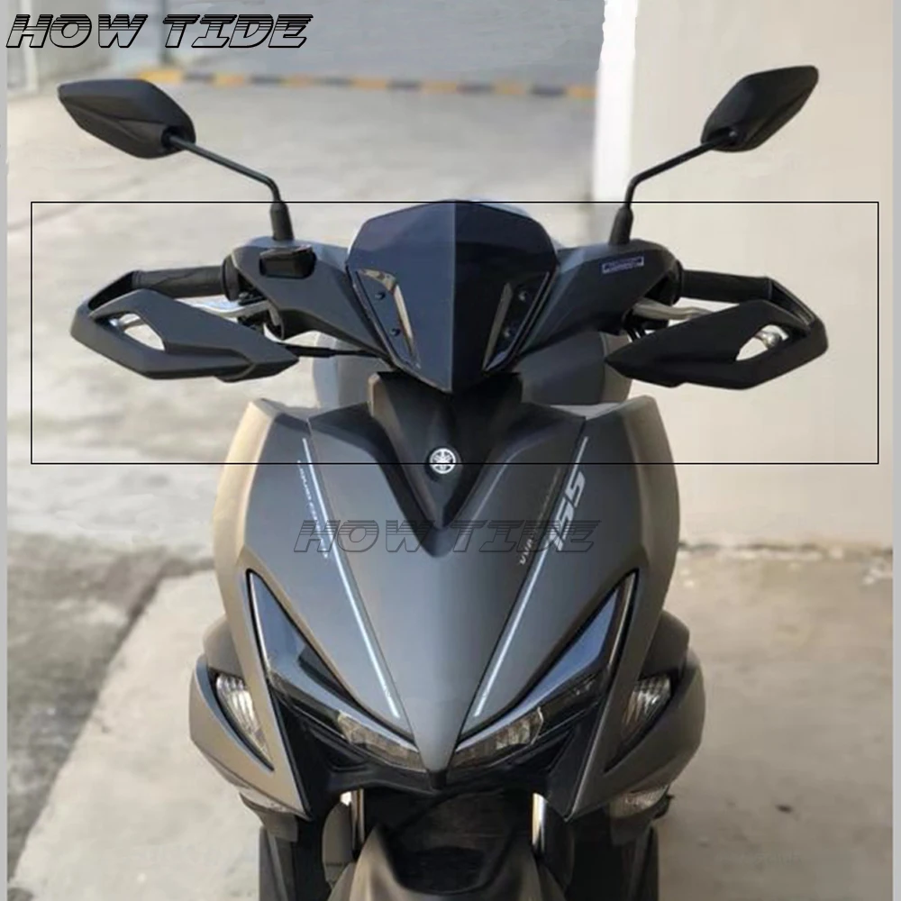 Za Yamaha NVX155 2018 2017 NVX 155 AEROX 155 visoke kakovosti Handguards Motocikel Pribor Strani Varovala Vetrobransko steklo 3