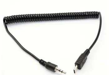 3,5 mm-S2 Daljinski upravljalnik Zaklopa Priključite Kabel Kabel za Sony A9 A7 A7R A7S A7SII A7RII A7M2 A7RIII A6500 A6300 A6000 A5100 TW-283 55357