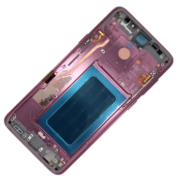Novi Originalni S9 Plus LCD zaslon Za Samsung Galaxy S9 Zaslon Z Okvirjem Galaxy S9 SM-G960A G965F LCD Zaslon na Dotik, Računalnike Skupščine 5
