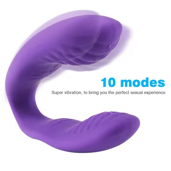 U Tip Vibrator za Ženske Masturbator z vibriranjem Sex Igrača za Odrasle Vagine, Klitoris Spodbujanje Brezžični Daljinski Vibracije za Par 1