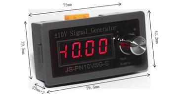 Visoka natančnost Nastavljiva Napetost Analogni Simulator -10v/+10V+5V/0-10V Signal Generator signala virov DAC izhod 2