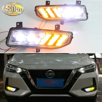 Led Dnevnih Luči Za Nissan Sentra 2020 Xtrail 2017-2020 Qashqai 2019 2020 Brcne 2017-2020 LED svetilka za Meglo vključite signal DRL 561