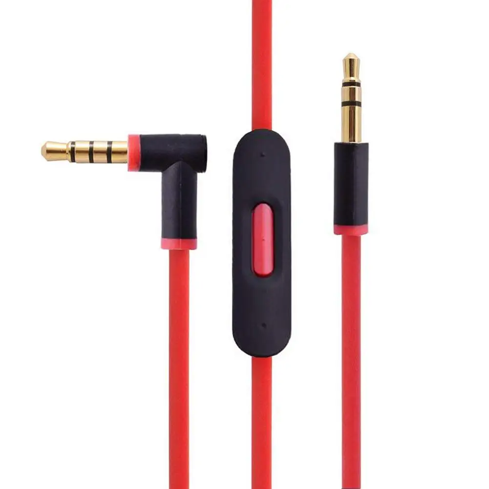 3,5 mm Kabel Za Bije Solo2.0 Vgrajen Daljinski Mikrofon Slušalke Visoke Kakovosti 2 Svečke Podaljšek Avdio Kabel za Beats Solo 2.0 5