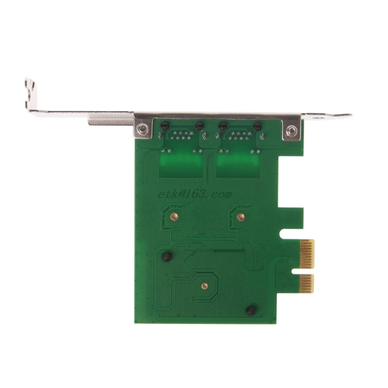 Dual-Port PCI-E X1 Gigabit Ethernet mrežne Kartice 10/100/1000Mbps Stopnja Adapter 2