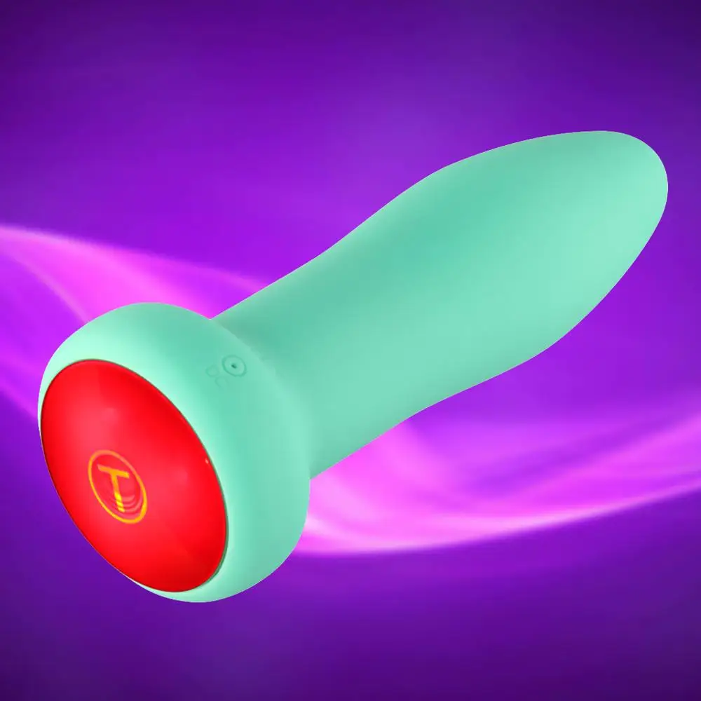 5 Načini Vibrator LED Luči se Dotaknite Spreminjanje Barv Anus Plug Butt Plug Odraslih Spolnih Igrač za Moške, Ženske 1