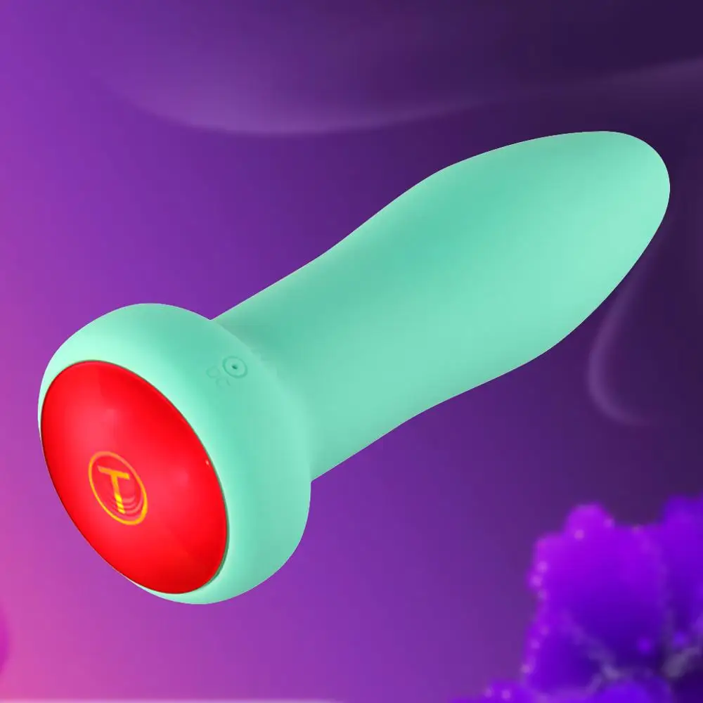 5 Načini Vibrator LED Luči se Dotaknite Spreminjanje Barv Anus Plug Butt Plug Odraslih Spolnih Igrač za Moške, Ženske 3