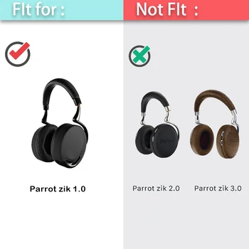 Whiyo 1 Par DIY Zamenjava EarPads za Papiga ZIK 1.0 1 Philippe Slušalke Blazine Uho pad Skodelice Earmuffes Kritje Rokav 1