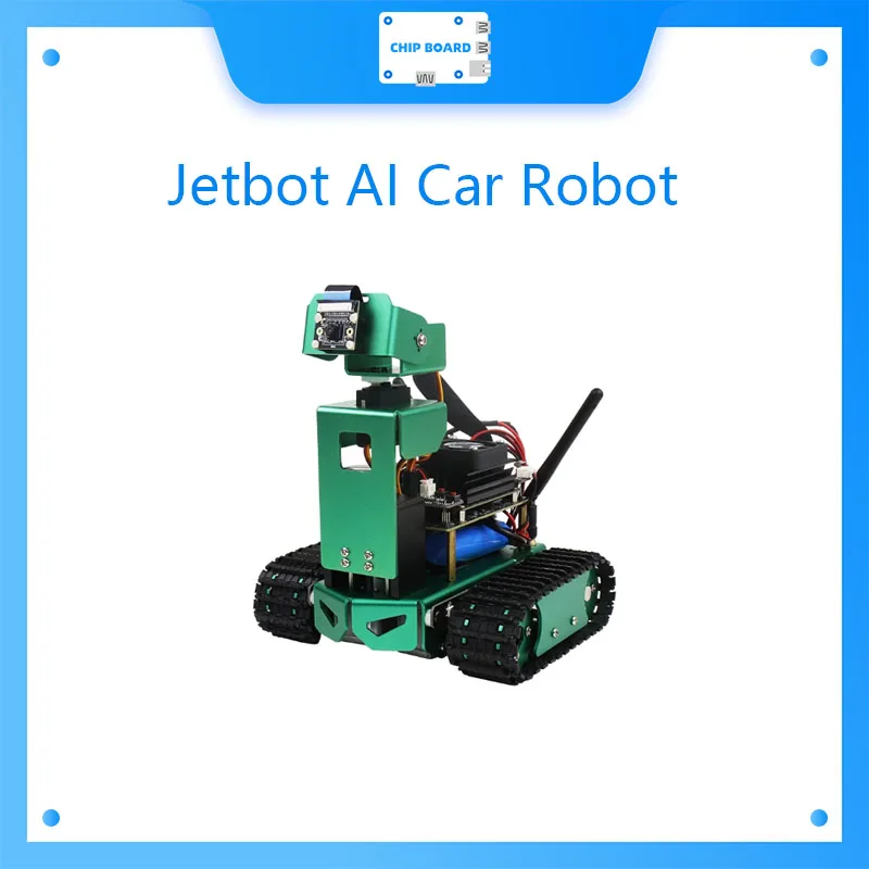 Jetbot sAI avto robot z 8 milijonov HD kamera .( z ali brez) Jetson Nano odbora.standard ali Podpora kamere do navzdol 3