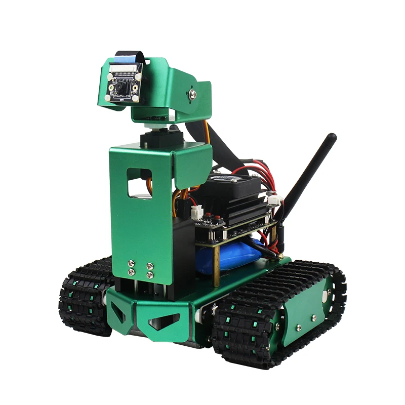 Jetbot sAI avto robot z 8 milijonov HD kamera .( z ali brez) Jetson Nano odbora.standard ali Podpora kamere do navzdol 4