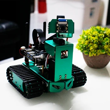 Jetbot sAI avto robot z 8 milijonov HD kamera .( z ali brez) Jetson Nano odbora.standard ali Podpora kamere do navzdol 1