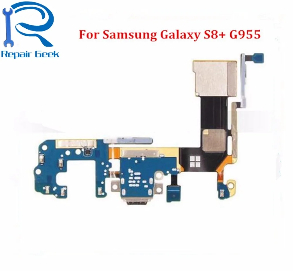 1pcs New Visoke Kakovosti Za Samsung Galaxy S8 Plus G955U G955F USB Dock Polnjenje Polnilnik Vrata Flex Kabel Zamenjava rezervnih Delov 1