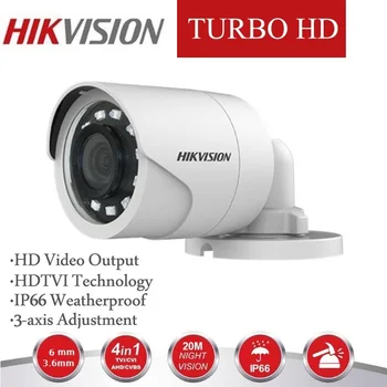 Hikvision 2MP HD1080P CVBS/AHD/TVI/CVI DS-2CE16D0T-IRF Bullet Fotoaparat 20m IR nočno vizijo IP66 nepremočljiva turbo HD Kamera 58661