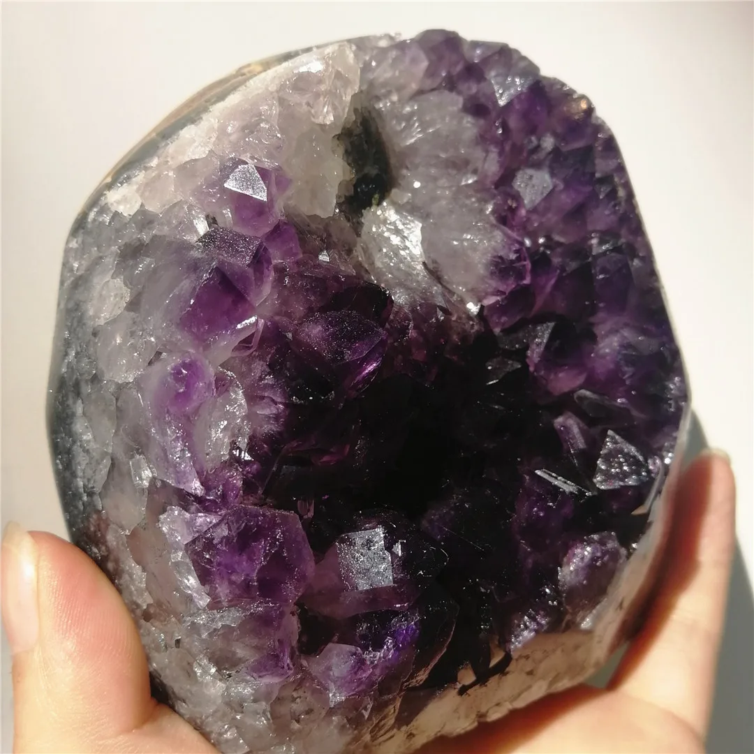 1,2 kg tog kakovosti naravnih ametist geode ametist gruče temno vijolična quartz crystal ornament zdravljenje darilo za bolne 0