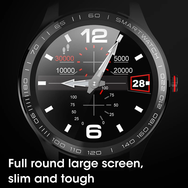 Timewolf blagovne Znamke Smartwatch IP68 Vodotesen EKG Srčni utrip, Krvni Tlak je Pametno Gledati Poln na Dotik Zaslon Smart Pazi Za Moške, Ženske 4