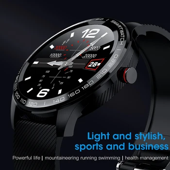 Timewolf blagovne Znamke Smartwatch IP68 Vodotesen EKG Srčni utrip, Krvni Tlak je Pametno Gledati Poln na Dotik Zaslon Smart Pazi Za Moške, Ženske 5