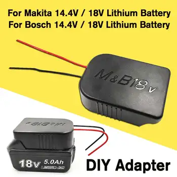 DIY Conneting Žice Izhodni Kabel Za Makita Za Bosch 14,4 V/18V Litijeva Baterija Pretvori Baterije DIY Kabel Izhod 4
