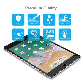 10D 9H Kaljeno Steklo za Apple iPad Zraka 3 2019 Screen Protector za I Pad Zraka 10.5 Palčni 2019 Air3 Tablet Zaščitno folijo za Steklo 3