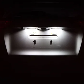 9x Auto LED Sijalke Notranje zadeve Komplet Za leto 2006 2007 2008 2009 2010 Mazda 5 2006-2017 Canbus Led Zemljevid Dome registrske Tablice Lučka 6072