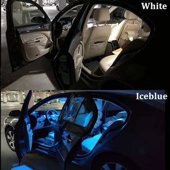 9x Auto LED Sijalke Notranje zadeve Komplet Za leto 2006 2007 2008 2009 2010 Mazda 5 2006-2017 Canbus Led Zemljevid Dome registrske Tablice Lučka 4