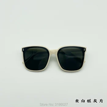 2021 Novo Koreja blagovne Znamke Nežen moški ženske Ženska sončna Očala Retro Moda Acetat sončna očala za ženske in moške, Z original škatlo 6186