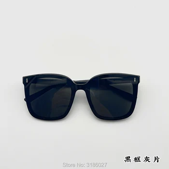 2021 Novo Koreja blagovne Znamke Nežen moški ženske Ženska sončna Očala Retro Moda Acetat sončna očala za ženske in moške, Z original škatlo 3