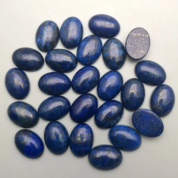 Moda Naravnega kamna Lapis lazuli 13x18MM ovalne chrysoprase za nakit, izdelava Obroča pribor 50Pcs/veliko Brezplačna dostava na debelo 4