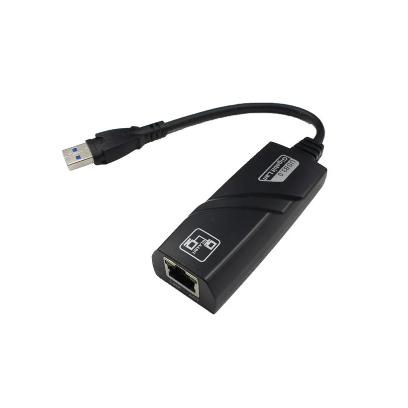 USB 3.0, da 10/100/1000 Gigabit RJ45 Ethernet LAN Omrežni vmesnik 1000Mbps padec ladijskega prometa 1023 4