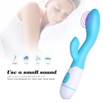 G Spot Vibrator, Vibrator Ženski Masturbator Moški Penis Vaginalne Massager Rabbit Vibrator USB Polnilne Intimno Sex Igrača za Ženske 5