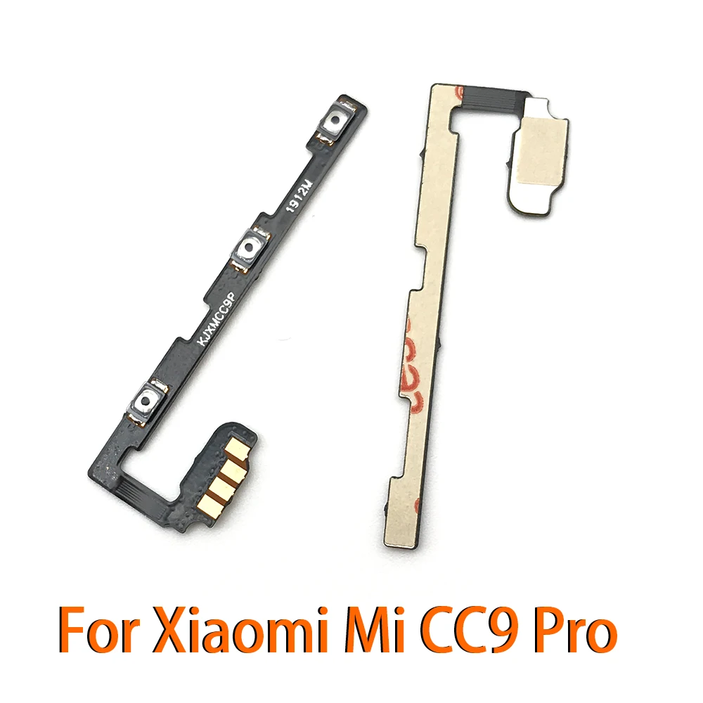 20Pcs/veliko Glasnosti Gumb za Vklop Na Off Gumb Flex Kabel Za Xiaomi Opomba 10 / CC 9 CC9 Pro 1