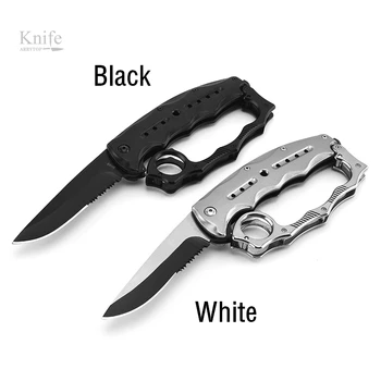 Zložljivi Muti-funkcija Folding Nož boksarjev obliko prostem nož za kampiranje self-defense orodje nož iz nerjavečega jekla nož NF 0