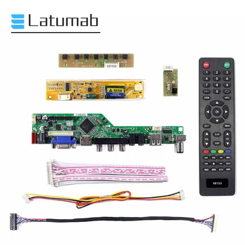 Latumab Nov Komplet za LP150E06 (A3) (K2)TV+HDMI+VGA+USB LCD LED zaslon Gonilnik Krmilnika Odbor Brezplačna dostava 2