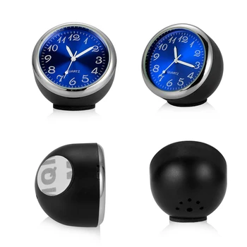 Avto Okrasek Za Avtomobilsko Ura Auto Watch Termometer, Higrometer Doma Avtomobile Notranje Opreme Uro V Avto, Dodatna Oprema 5