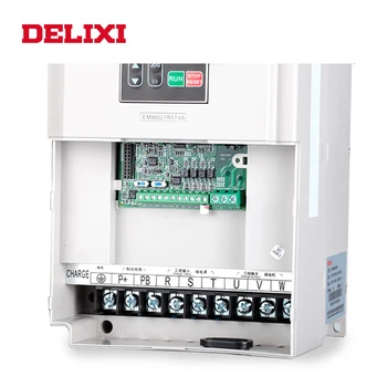 DELIXI AC DC 380V 7.5 KW, 3 fazni vhod frekvenčni inverter pogoni za motorna Nadzor Hitrosti, 50HZ 60HZ AC DC VFD frekvenčni pretvornik 0