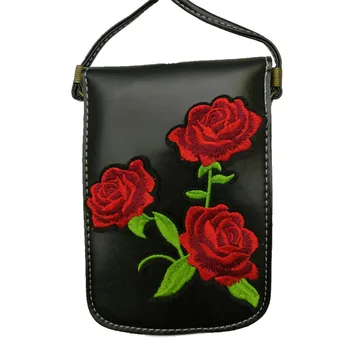 10Pcs Rose Cvetje Vezenega Obliži Železa na Šivanje Nalepke za Oblačila Aplicirano DIY dodatna Oprema Plovila Dekoracijo 1