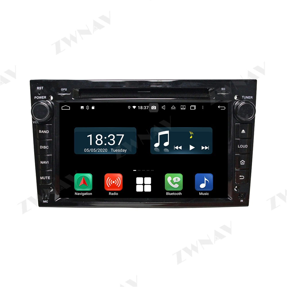 128GB Brezžični Carplay Android 10 Zaslon Multimedijski Predvajalnik Za Opel Vauxhall Astra H GPS Navi Auto Radio Audio Stereo Vodja Enote 5