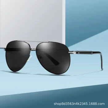 Moški Letnik Aluminija Polarizirana sončna Očala Klasične blagovne Znamke sončna očala Premaz Objektiv Vožnje Očala Za Moške/Ženske 5