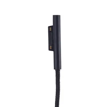 Hitro Polnjenje Kabel Trajno Magnetni Pleteni Varni Podatkovni Kabel za Surface Pro 5 pd Učinkovito Stabilno vgrajenem Čipu IC Tehnologijo 6993