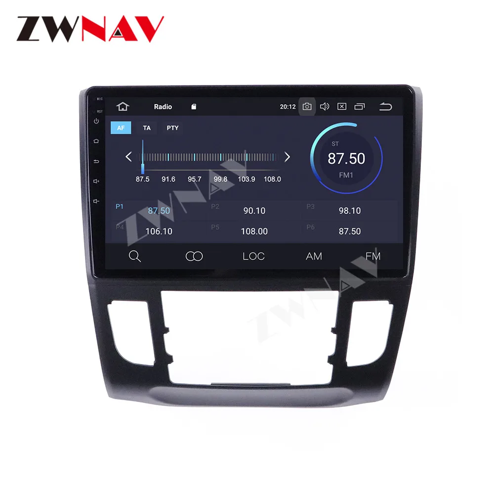 360 Fotoaparat 9 Inch Android 10.0 Avto Multimedijski predvajalnik Za Honda Crider 2013 2016 radio audio stereo GPS navi vodja enote 0