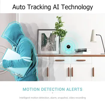 Vroče 1080P HD IP Kamera, WiFi Brezžično Baby Monitor Night Vision Auto Tracking Home Security Nadzor CCTV Omrežja Mini Kamera 0