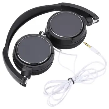 Žične Slušalke Zložljive Slušalke Kompaktne Slušalke Stereo HiFi Glasbeni Slušalke Podpira TF Kartice Stereo Slušalke 0