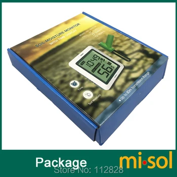MISOL/1 enota Tal vlago monitor za brezžični baterijsko napajanje, brezžični tal vlago z zaslonom 7145