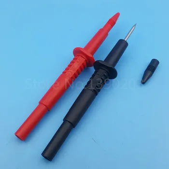 4Pcs 2 mm Nerjaveče Jeklo Multimeter Testne Sonde Pin Primerni Za 4 mm Banana Priključek 3