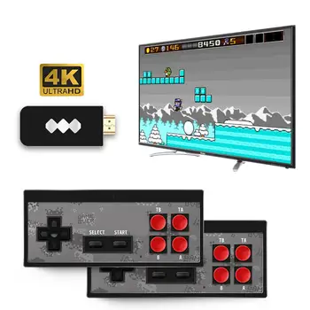 Retro Igre Konzole HD, Vgrajen v 621 Classic Video Igre USB Brezžični Ročni Retro Gamepad Krmilnika Izhod HDMI Dual Igralcev 7237