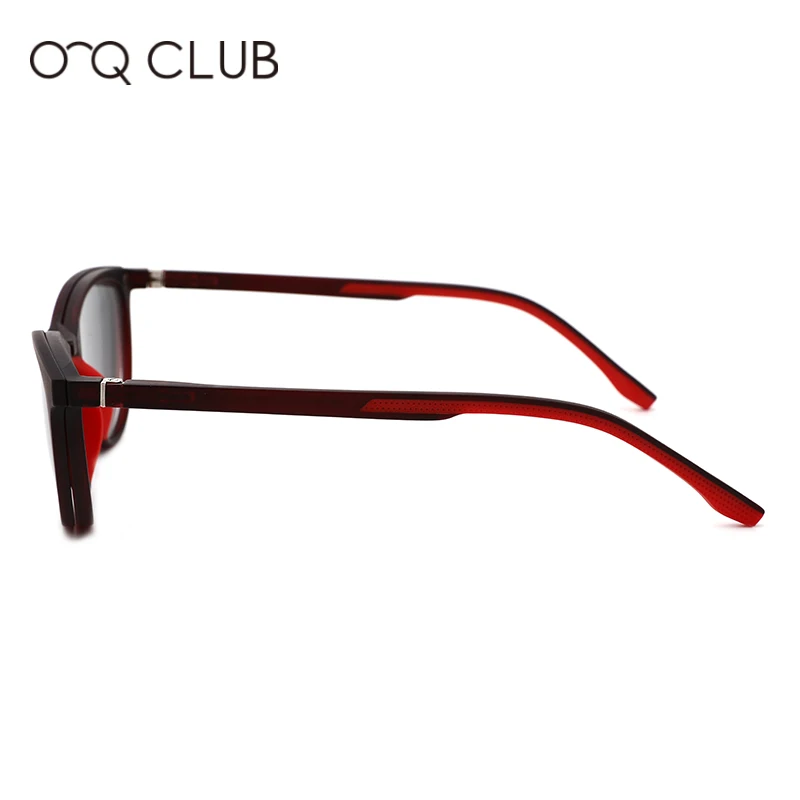O-Q, KLUB Otroci Krog Modna sončna Očala TR90 Polarizirana Magnetni Clip-on Kratkovidnost Optičnih Očal Okvir Otroci na Prostem Očala 5