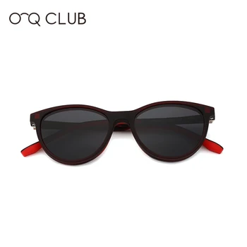 O-Q, KLUB Otroci Krog Modna sončna Očala TR90 Polarizirana Magnetni Clip-on Kratkovidnost Optičnih Očal Okvir Otroci na Prostem Očala 0