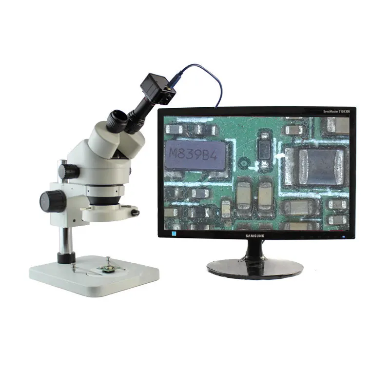 5MP Industrijske Elektronske Okular Digitalni USB CMOS Kamera z 0.5 X C-Mount za Biološke Stereo Mikroskop 1