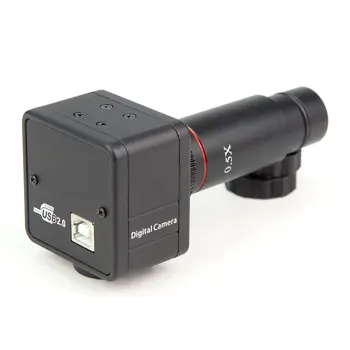5MP Industrijske Elektronske Okular Digitalni USB CMOS Kamera z 0.5 X C-Mount za Biološke Stereo Mikroskop 0