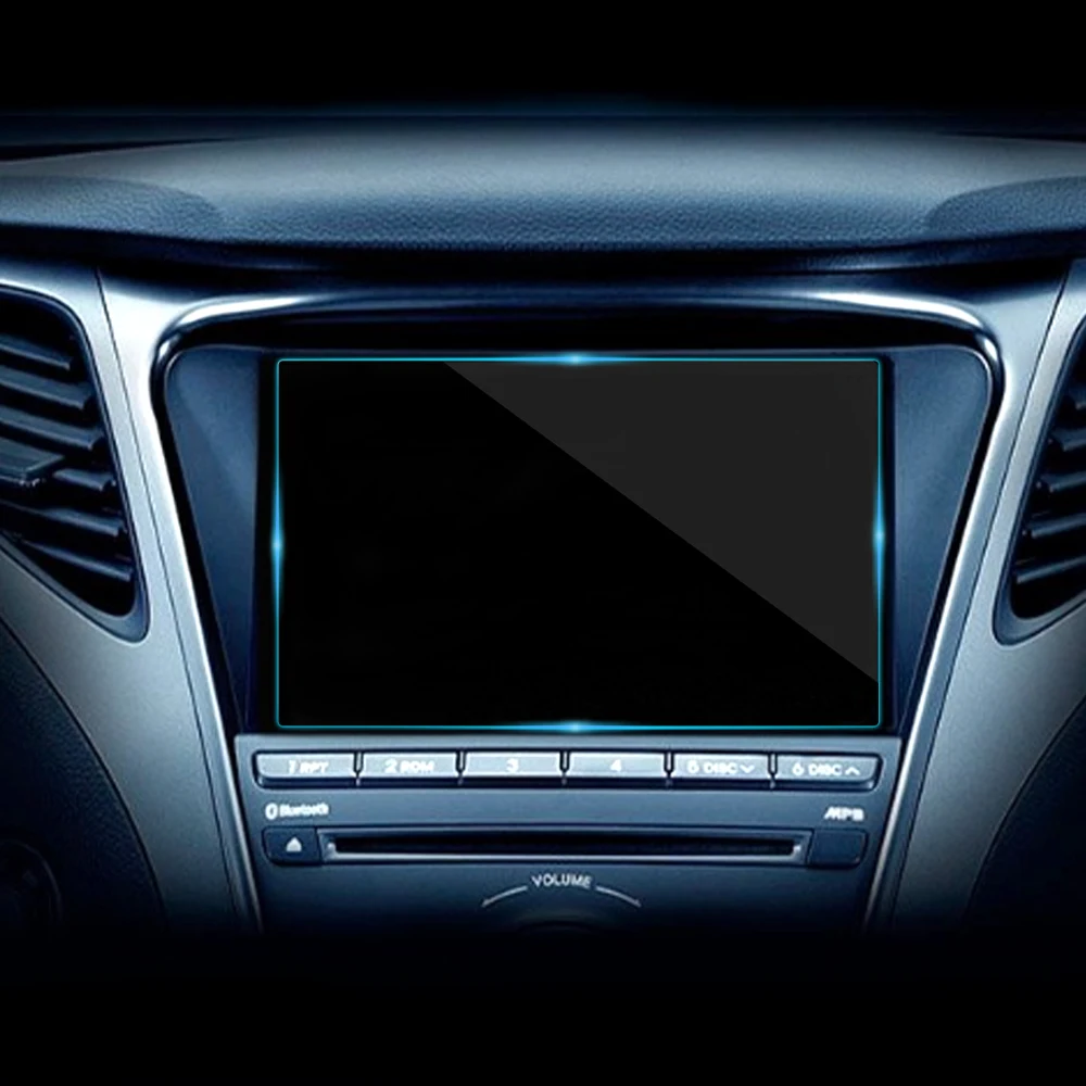 6.2 Palčni Auto GPS Navigacija Zaščitno folijo, Zaslon Jekla material LCD Zaslon Film Kaljeno film Avto Oprema Avto Nalepke 5