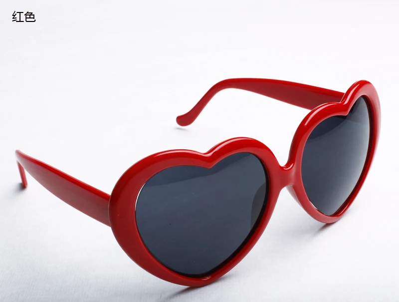 SomeCool Čisto NOV Lepa sončna Očala Anti-UV400 hip-hop Modo Žensk sončna očala srca v obliki očal oculos de sol F14 1