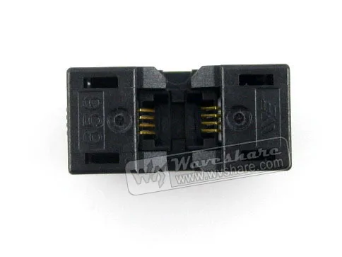 656-1082211 Wells IC Test Socket Adapter 0,5 mm Igrišču SSOP8 MSOP8 Paket 2